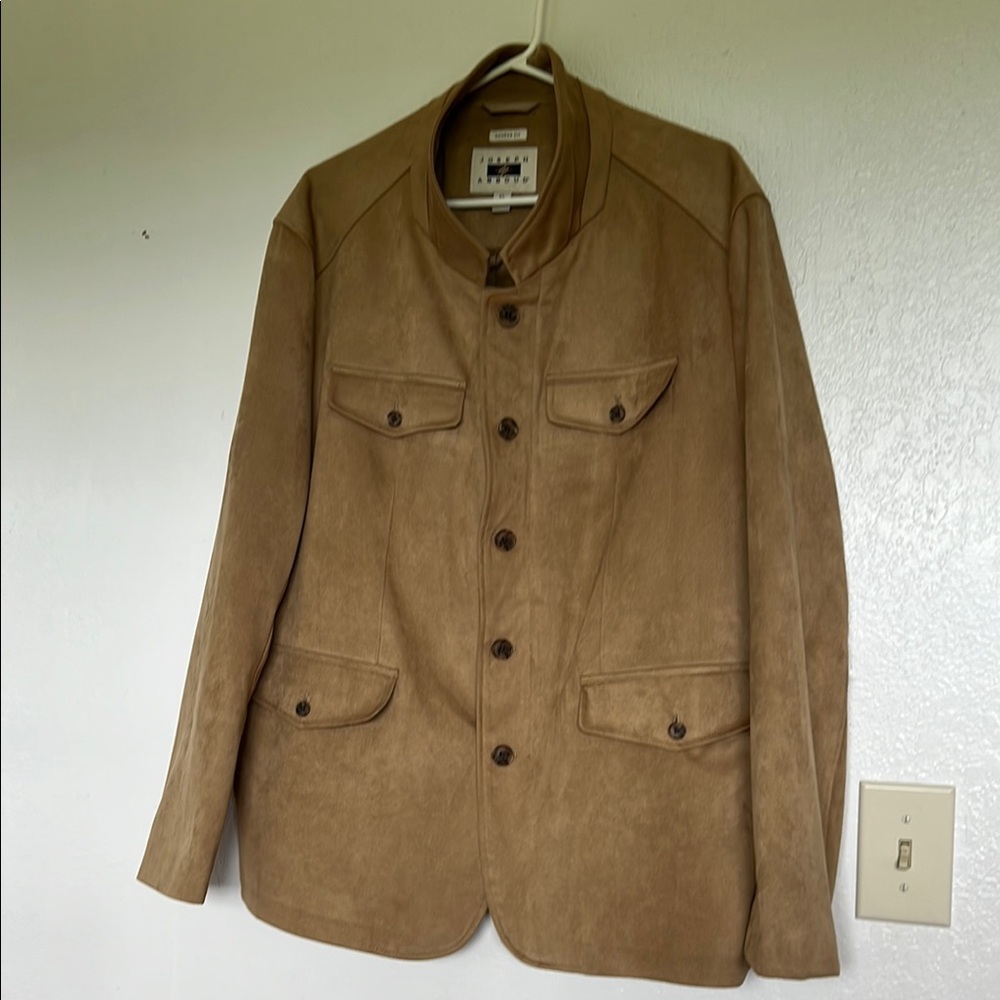 Joseph Abboud  men’s XL blazer Tan modern fit Jacket